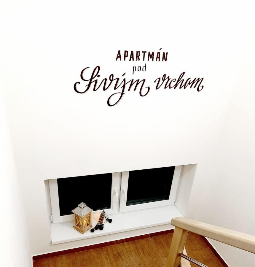 Apartman Pod Sivym Vrchom Zuberzec Zewnętrze zdjęcie
